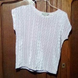 Pink striped shirt s/p (323)